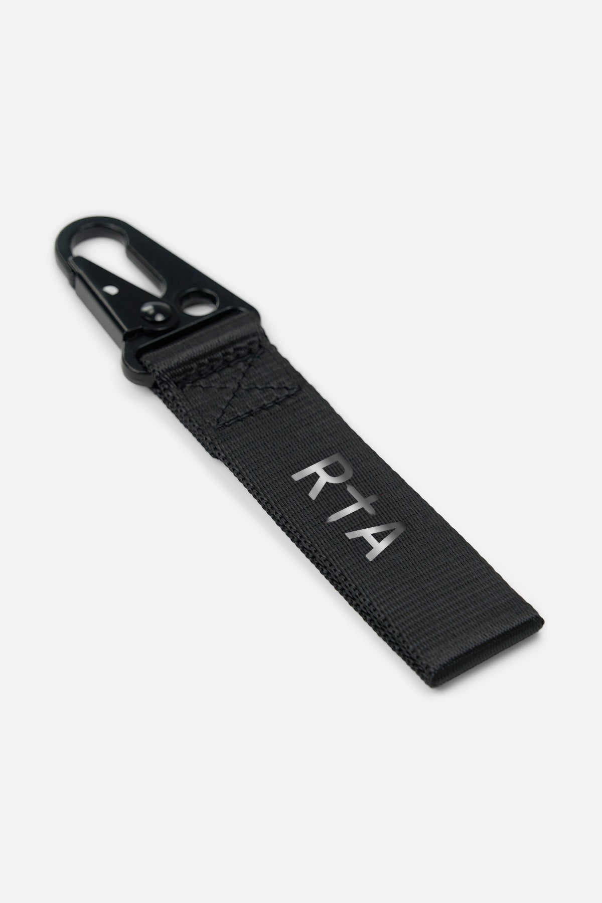 ORA KEYCHAIN | BLACK SILVER