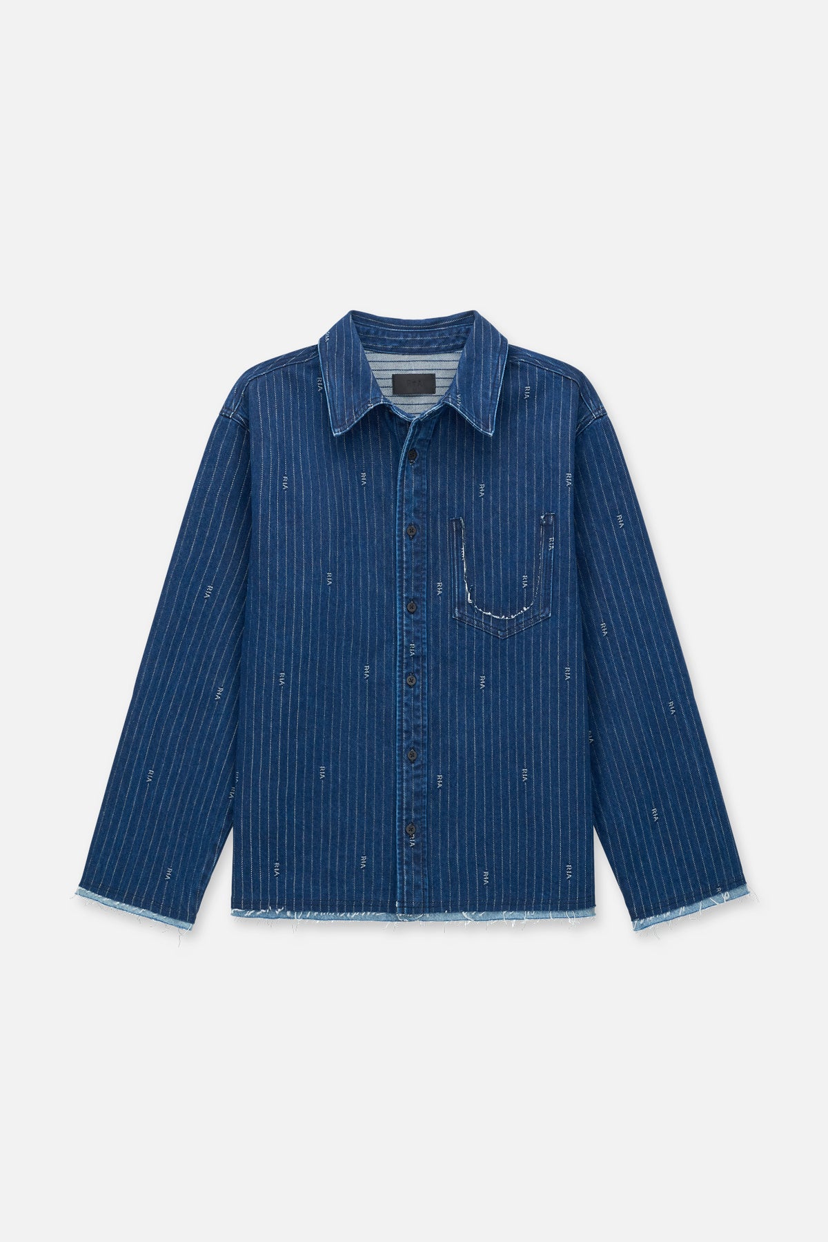 CLEO SHIRT | BLUE PINSTRIPE RTA