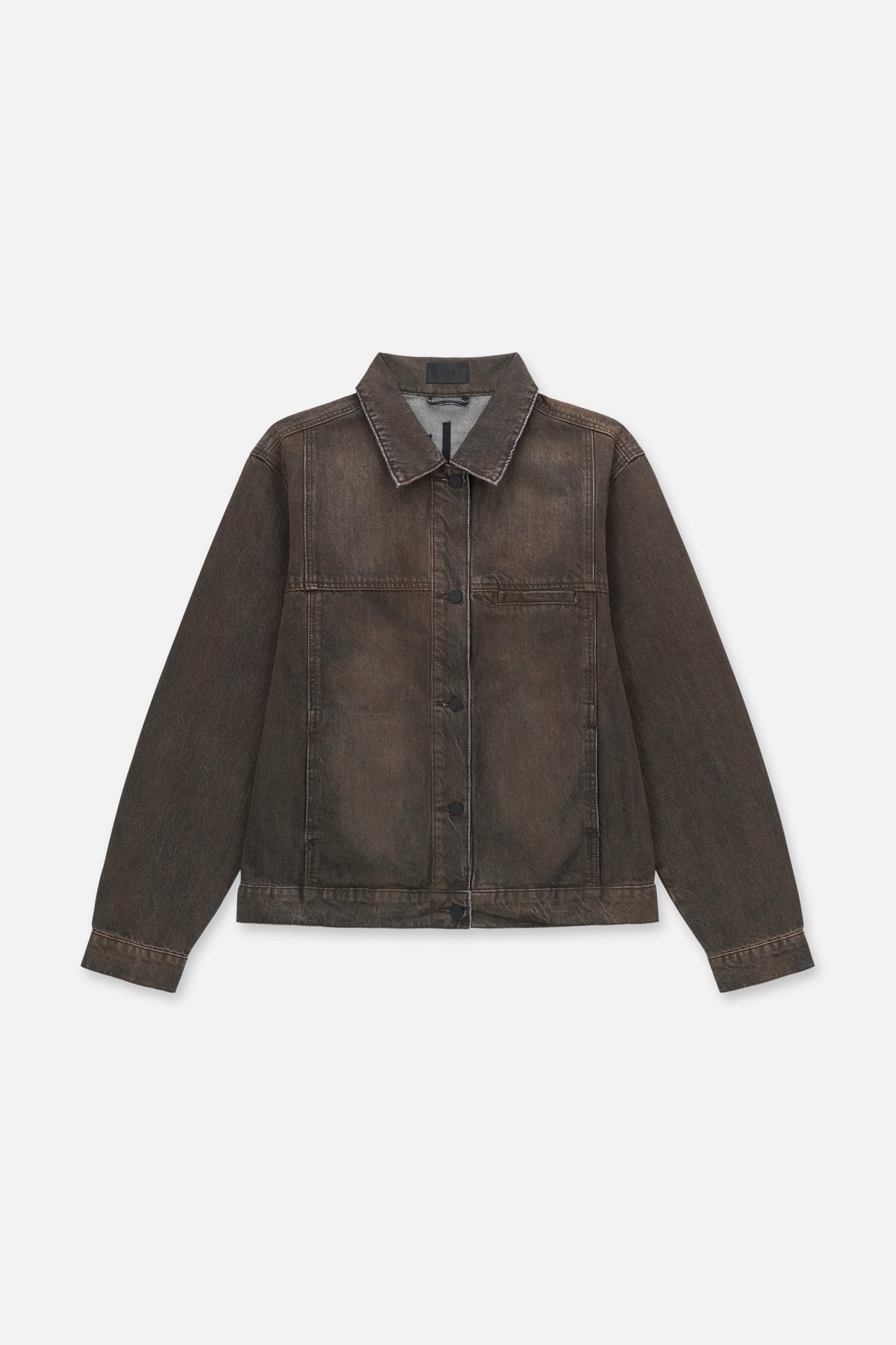 VALENTIANO DENIM JACKET | MOCHA DRIFT