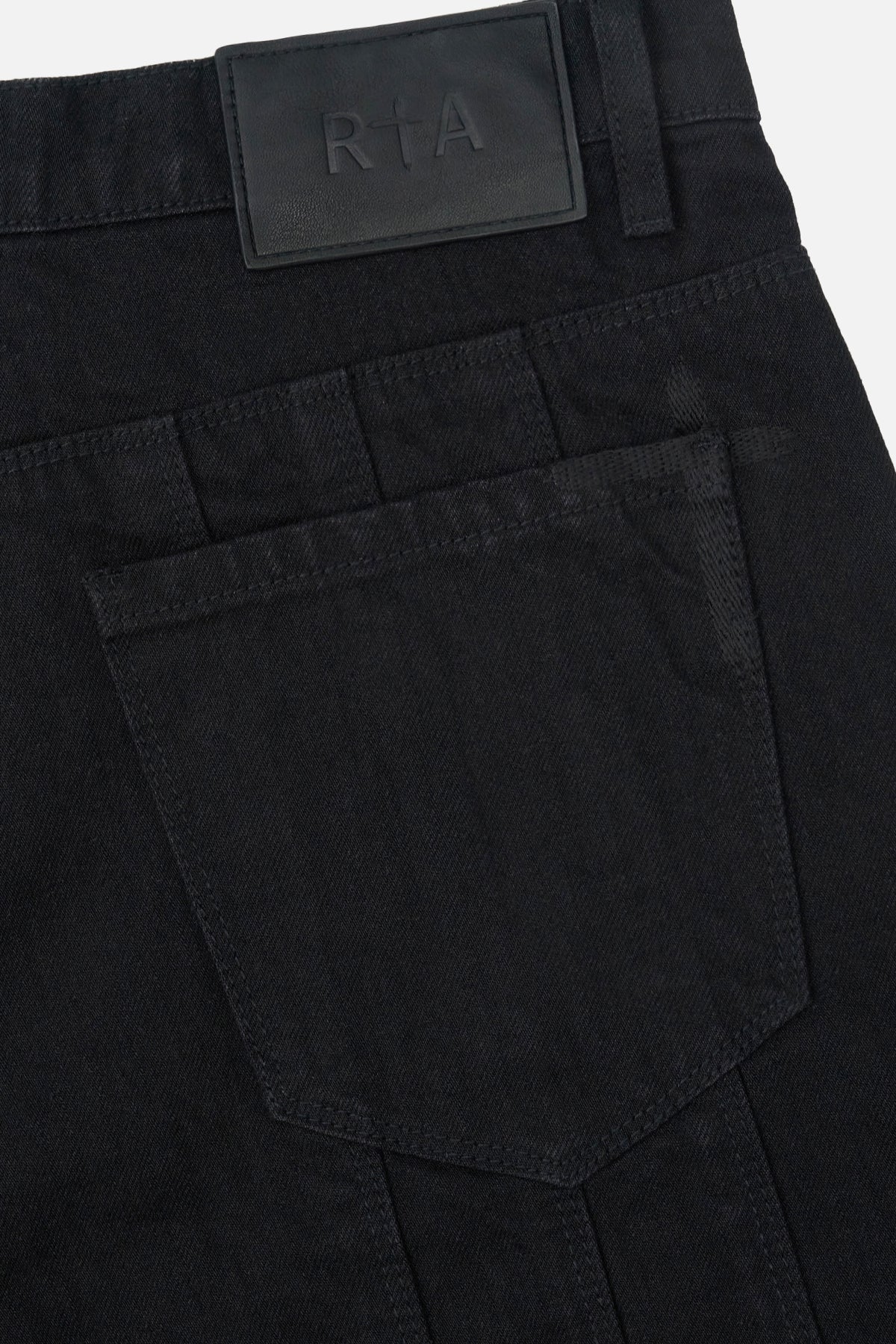 CALEB DENIM SHORT | BLACK