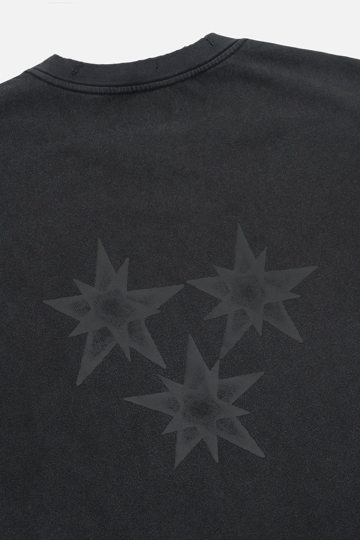 COLIN OVERSIZED SHORT SLEEVE TEE | BLACK SMOKY STARS