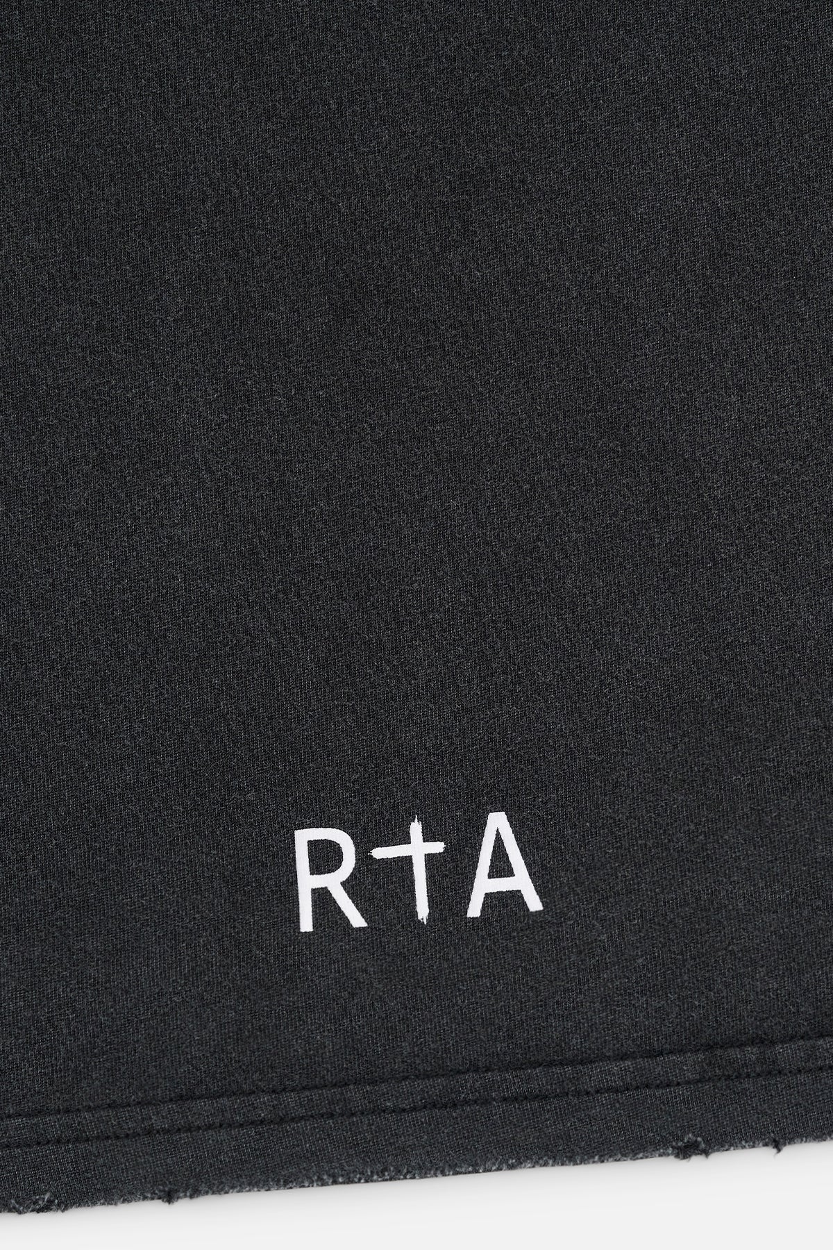 LORIS DOUBLE LAYERED LONG SLEEVE TEE | BLACK SMOKY RTA