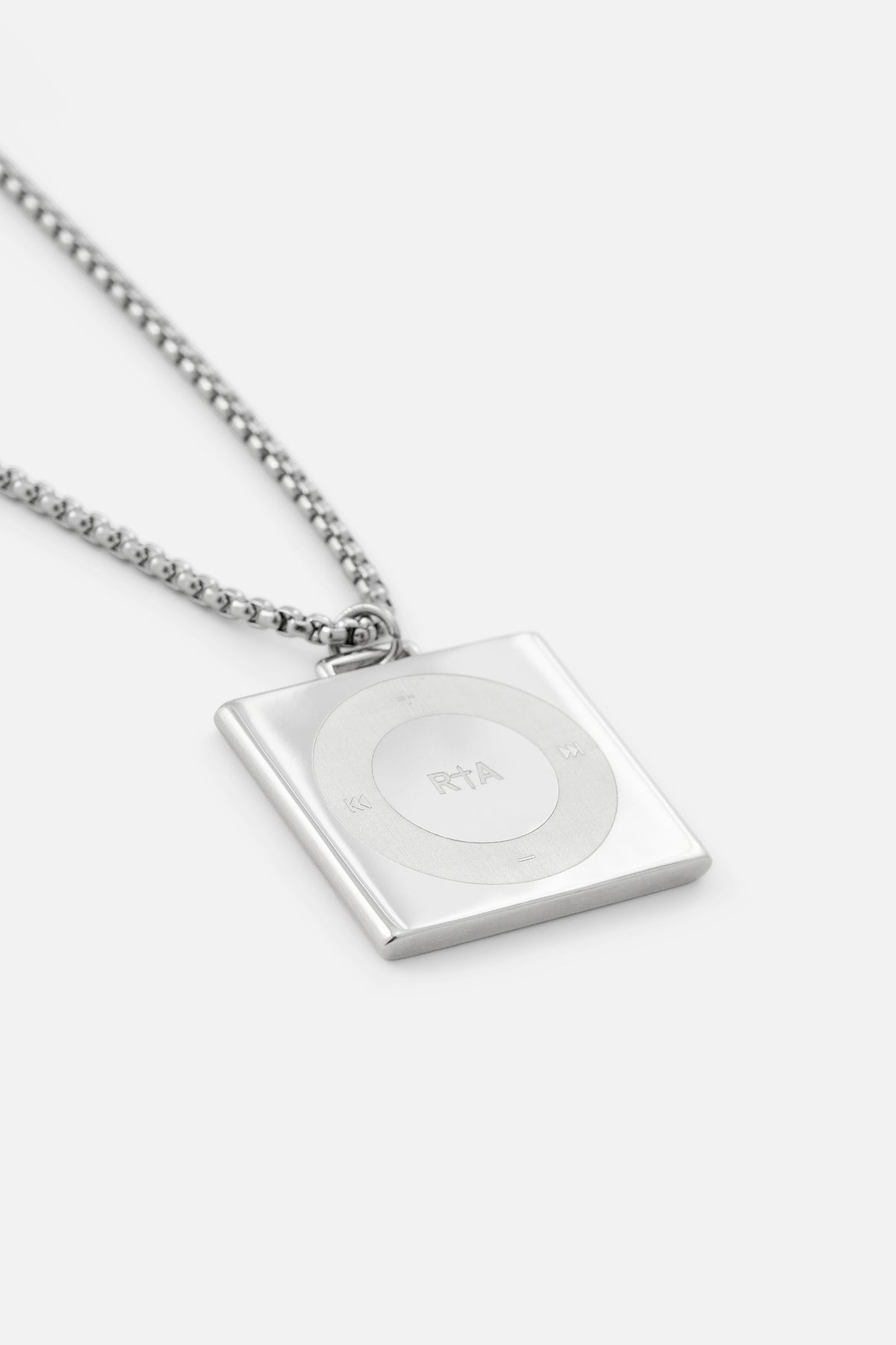 AXEN MINI AIRPODS NECKLACE | SILVER