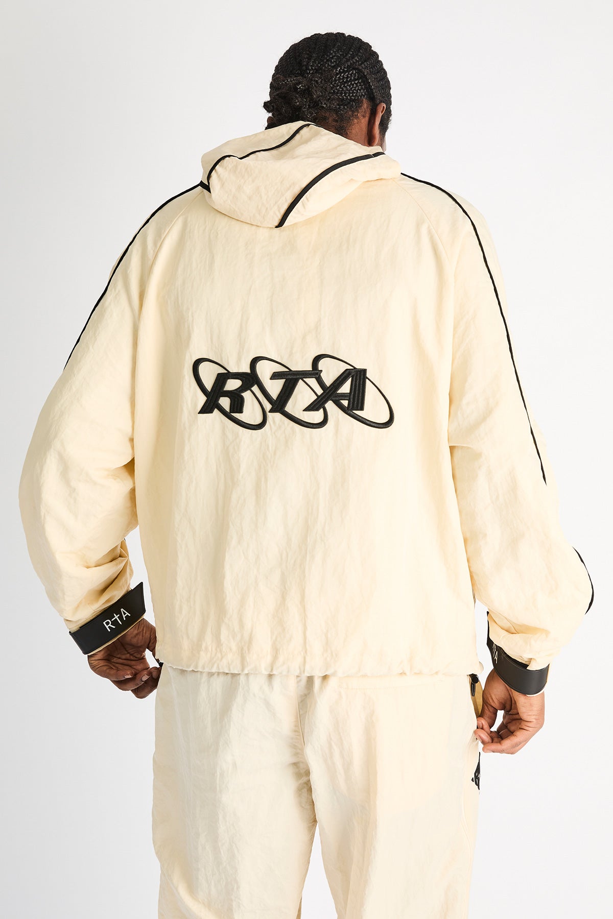 ZAYDEN WINDBREAKER JACKET | RAW SAND