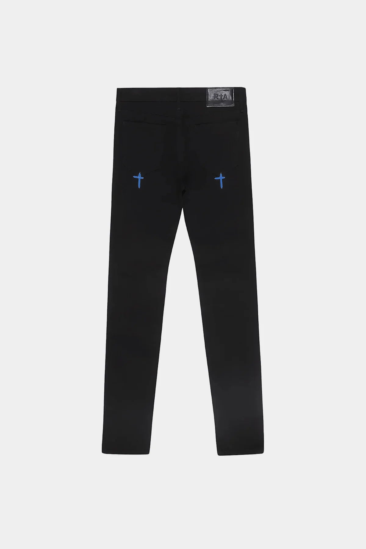 BRYANT SKINNY JEAN | BLACK BLUE REST IN PEACE