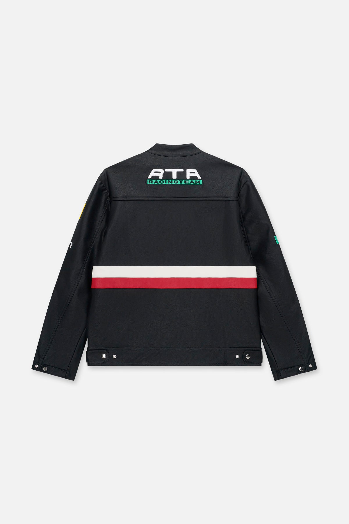 KALIX FAUX LEATHER MOTO JACKET | BLACK MOTORSPORTS