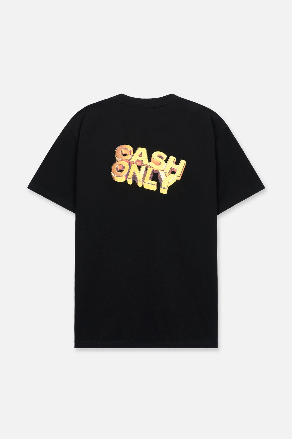 COLIN OVERSIZED SHORT SLEEVE TEE | BLACK CASH ONLY