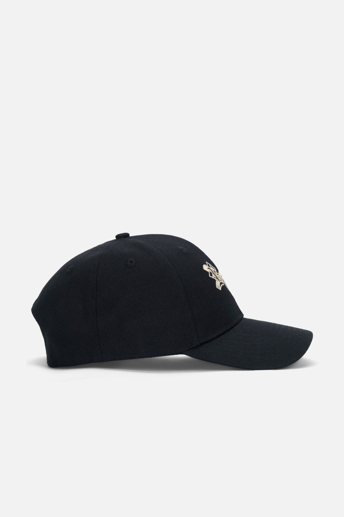 MARS HAT | BLACK 3D OLD ENGLISH