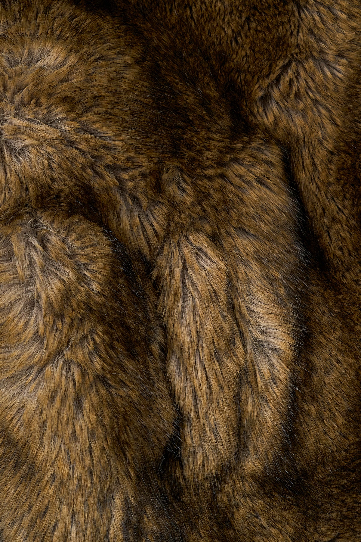 THIAGO FAUX FUR JACKET | BUFFALO BROWN