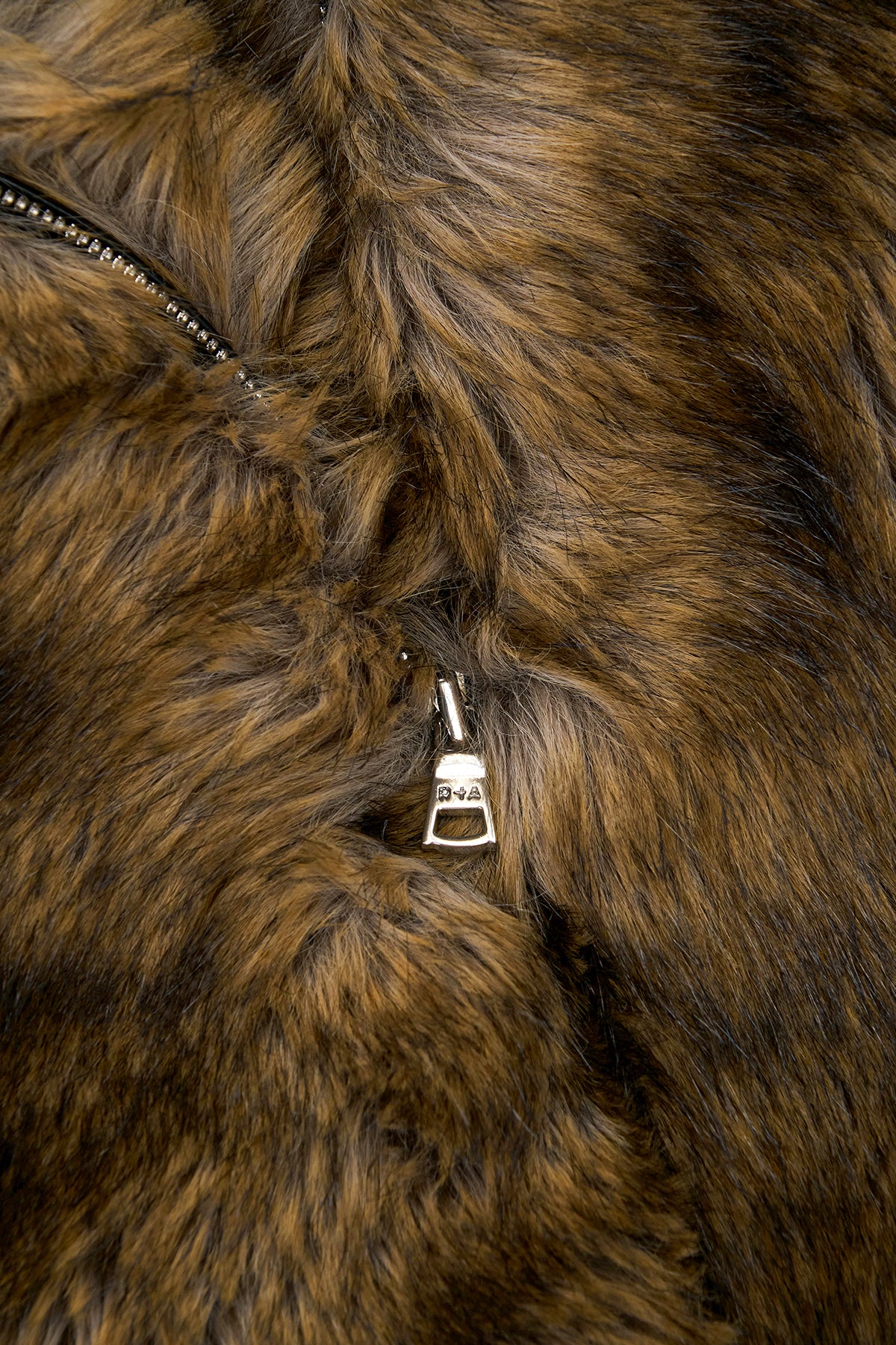 THIAGO FAUX FUR JACKET | BUFFALO BROWN