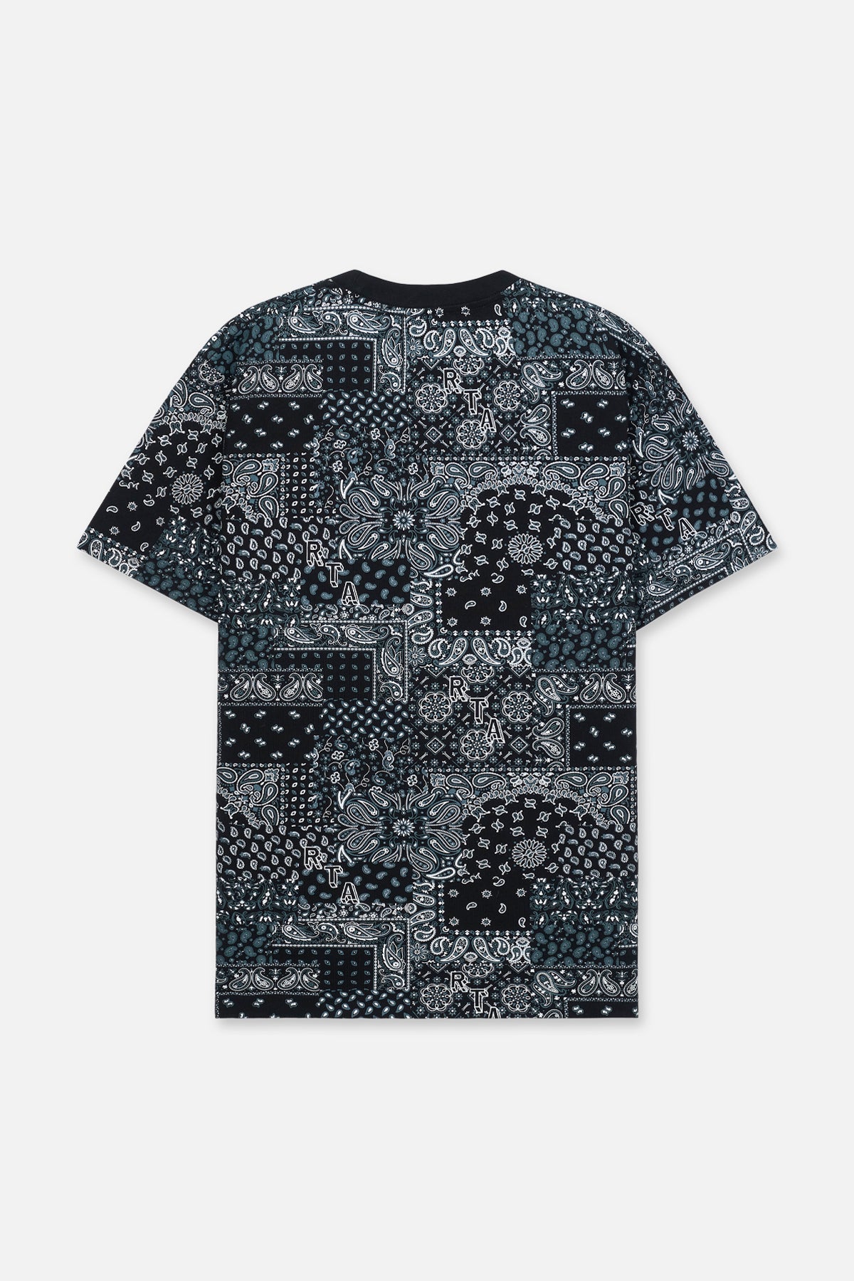 LIAM GRAPHIC TEE | BLACK RTA BANDANA