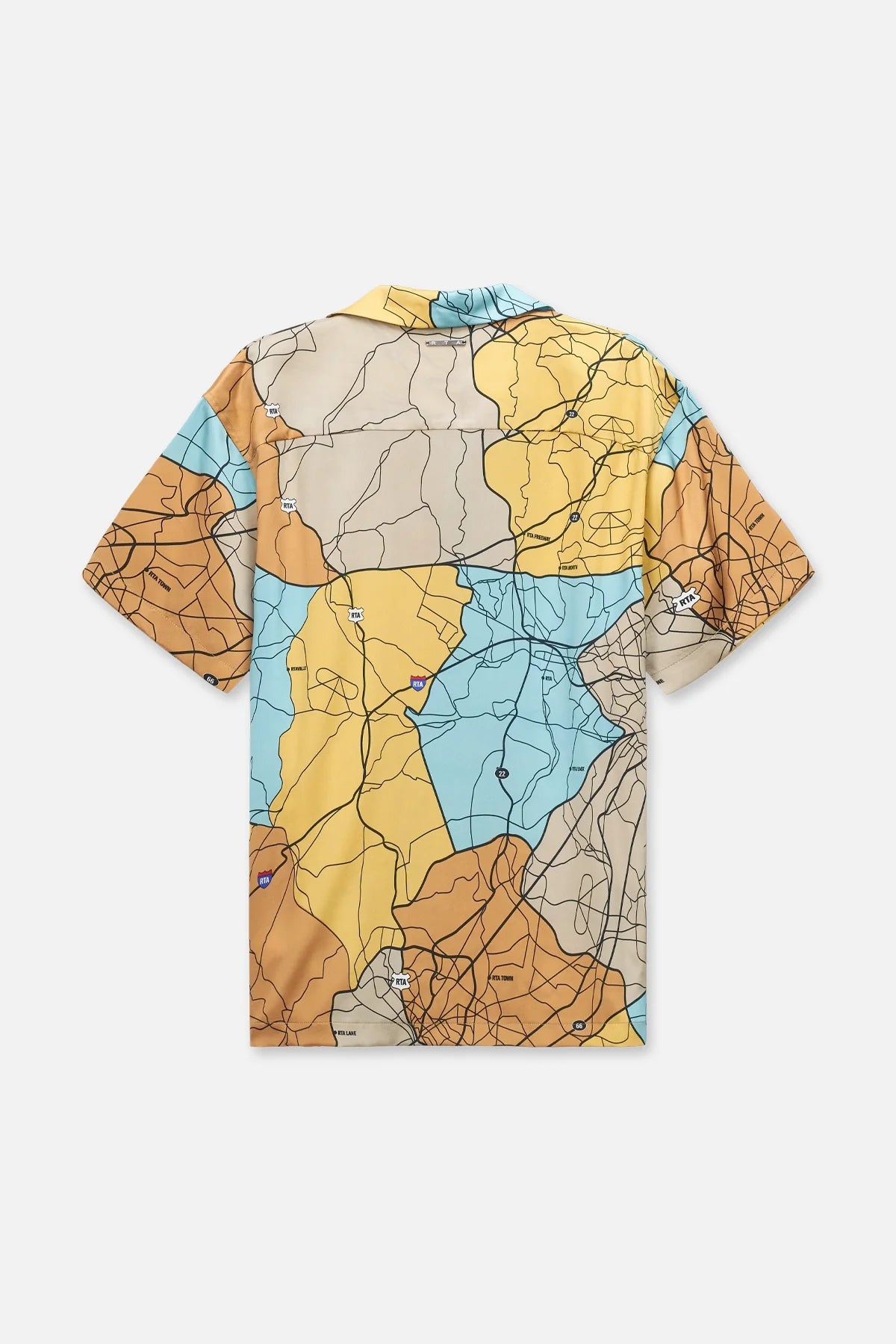 SILK SHORT SLEEVE SHIRT | ROAD MAP
