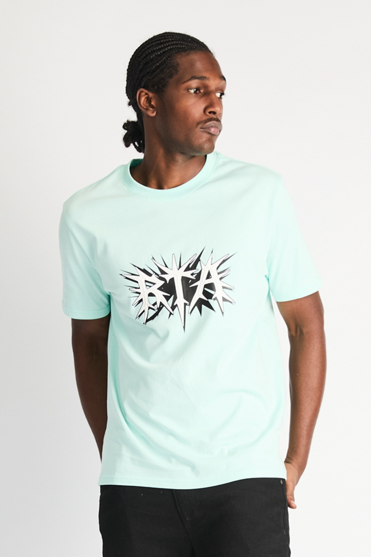 LIAM SHORT SLEEVE TEE | TURQUOISE SPIKE RTA